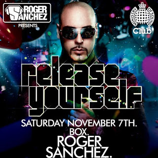 Release Yourself at Ministry of Sound November 7th