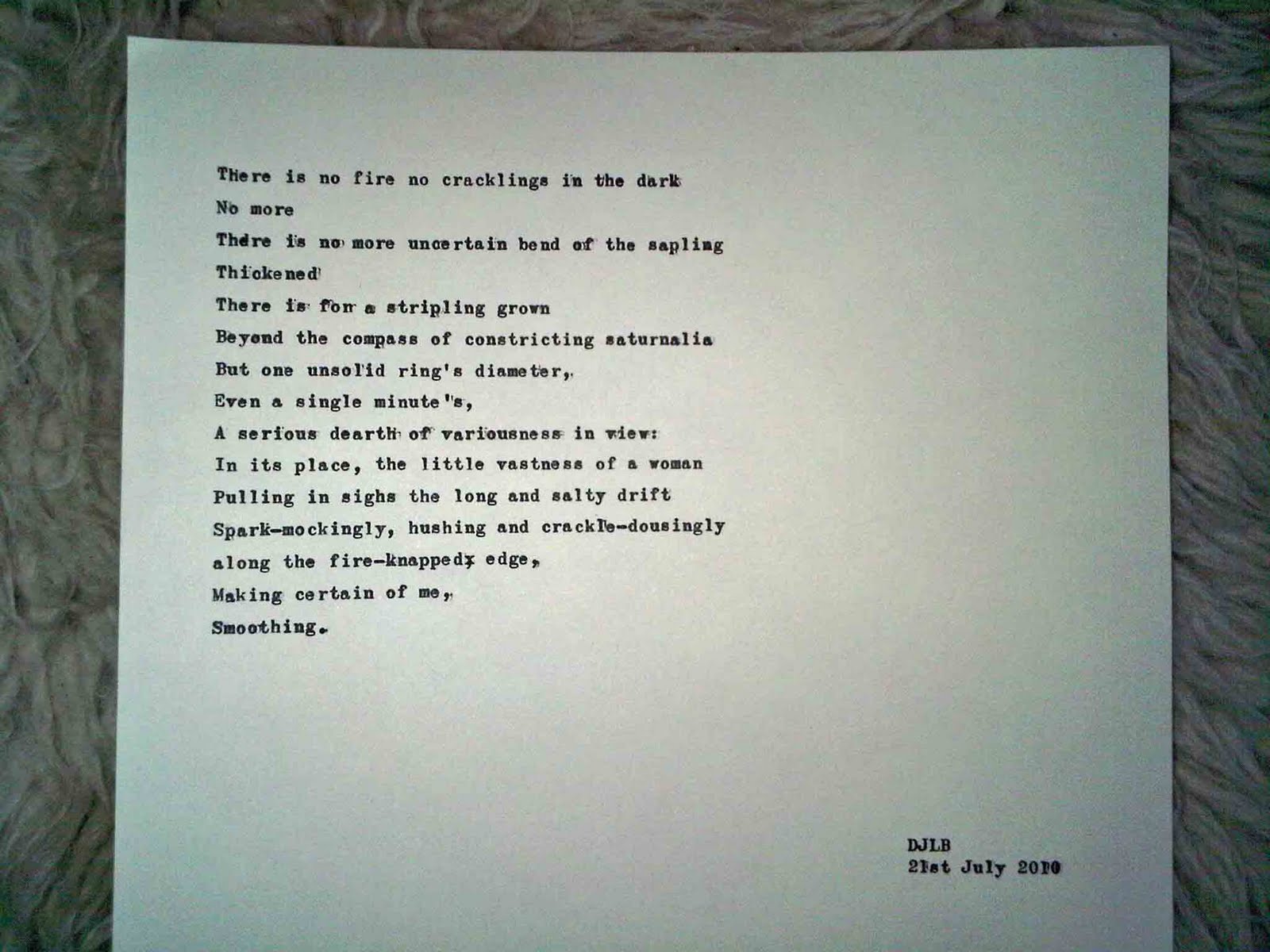 No Poems