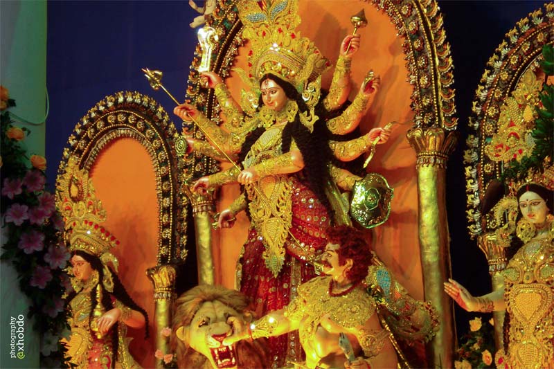 rupam sarma { xhobdo } Durga Puja in Guwahati on Sashthi Evening {Part I}