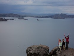 TOP OF LAKE TITICACA!