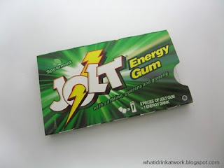 Jolt Energy Gum Spearmint Review