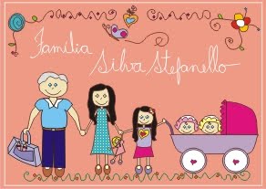 Cartão da família