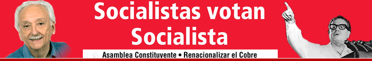 Socialistas votan por Socialista