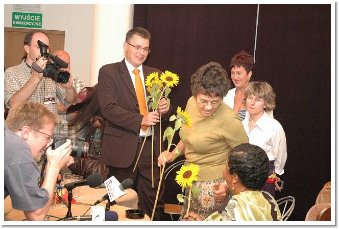 Konferencja prasowa, Zielona Góra 2007