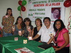 La secretaria provincial Lima Oeste de la mujer, Sofía Estremadoyro estuvo presente
