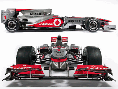 formula 1 racing car. in the Formula 1 season