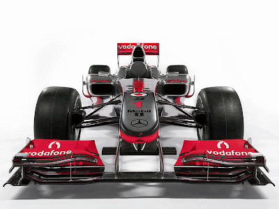 The McLaren Mercedes team launched its new car for the 2010 season on Friday 
