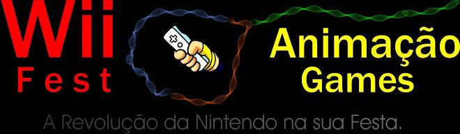 Wii Fest - Animação Games - Aluguel p/ Eventos - Locação p/ Festas - Animador de Videogame