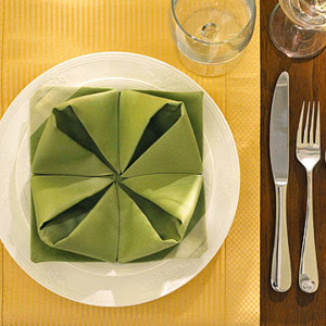 restaurant napkin folds