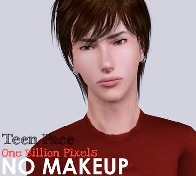 Default Non Default Faces for Males by New One