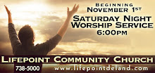 Saturday Night Service 6PM