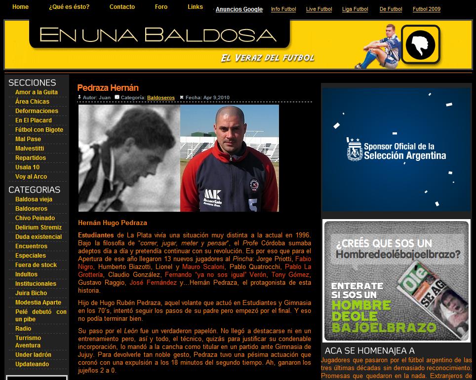 Informate On- Line: En una baldosa - Blogs x Bloggers