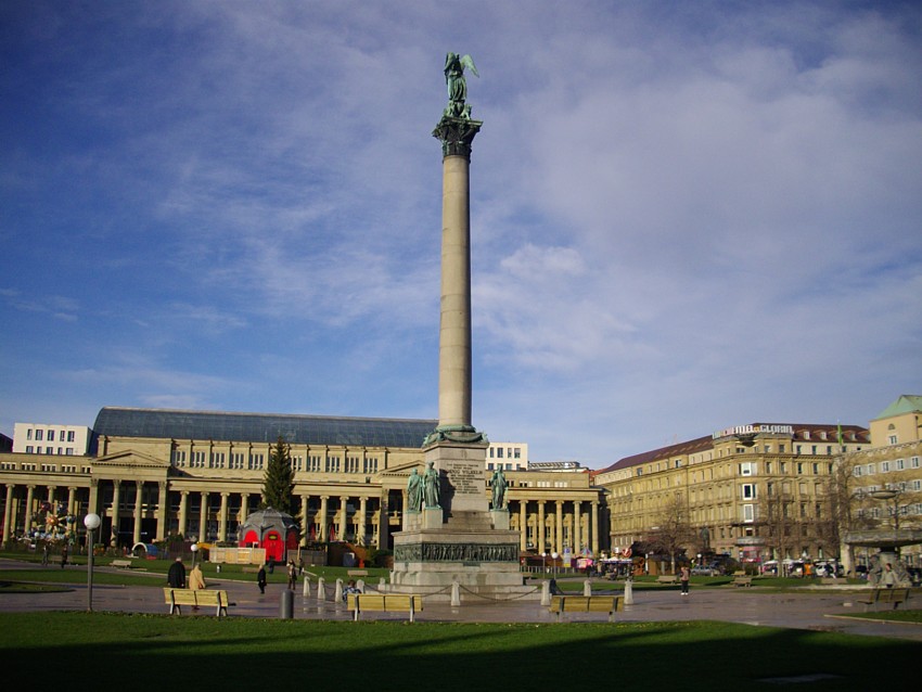 Stuttgart Europa Urlauber