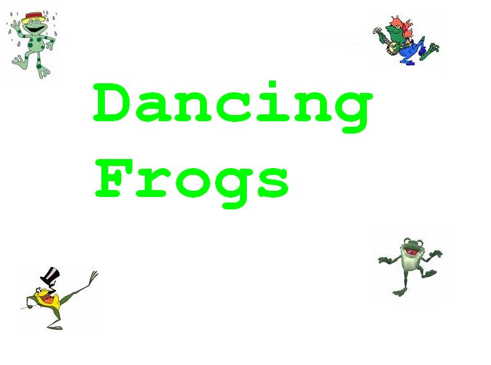 Kitty Dancing+frogs