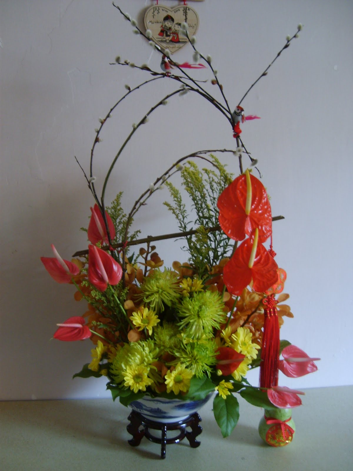 Flower Flaire Chinese New Year Arrangement