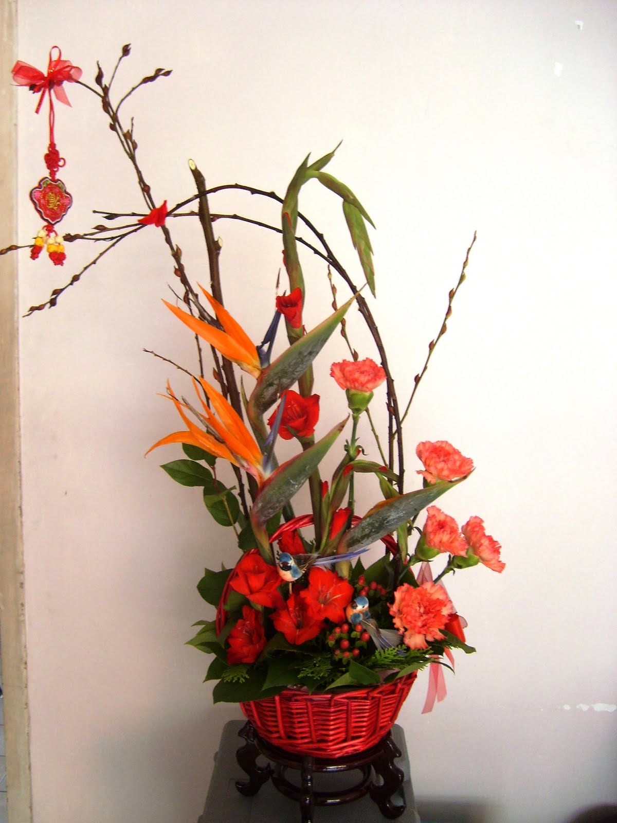 Flower Flaire: Chinese New Year Arrangement