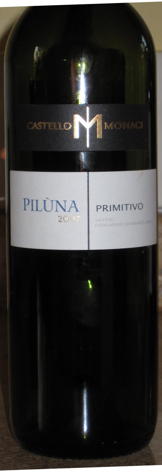 Silene's Cellar 2009 Thanksgiving Wines 2007 Castello Monaci Primitivo