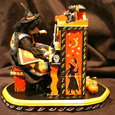 Witch piano music box