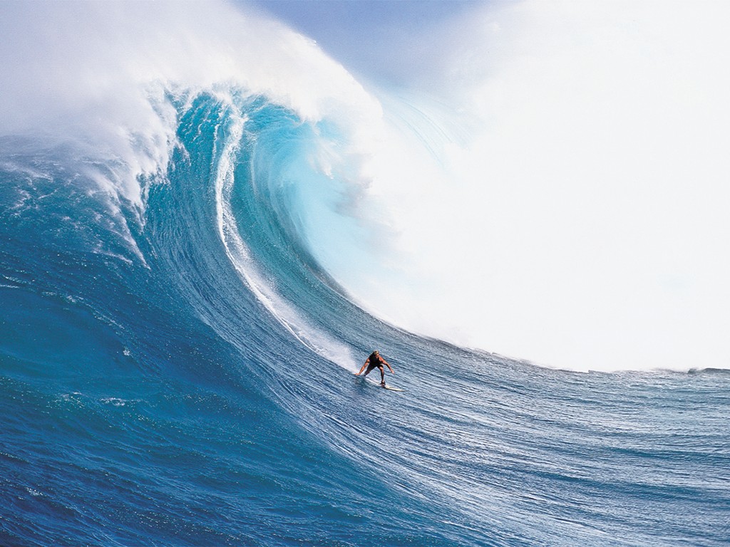Awesome Ocean Wave Surfing