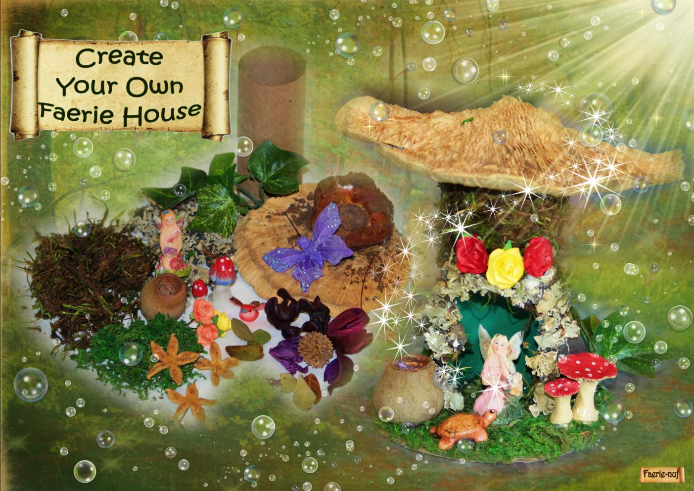 Faeries 4 Children MAKE A FAERIE HOUSE AND GARDEN