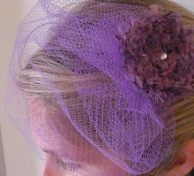 Veiled hair clip