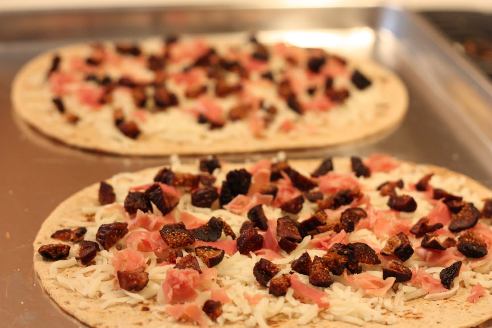 hiking in stilettos Fig & Prosciutto Flatbread