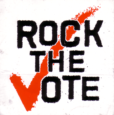 Sondeo electoral Rock+the+vote