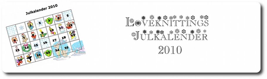 Loveknittings Julkalender 2010