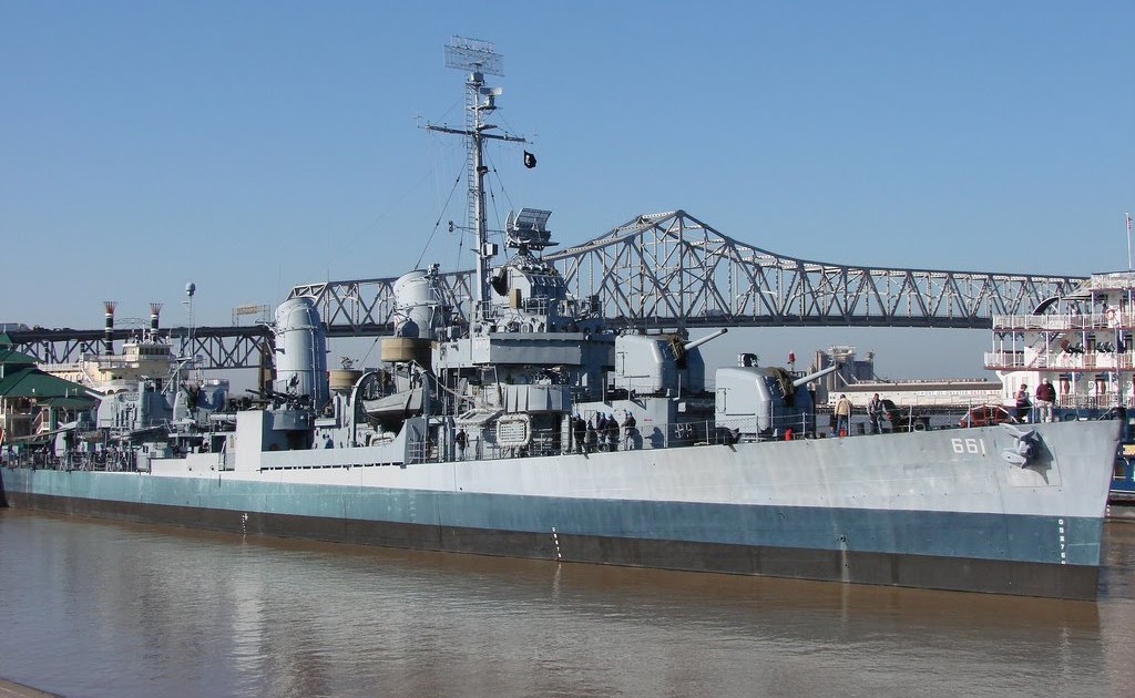 warship Fletcher class destroyer pictures