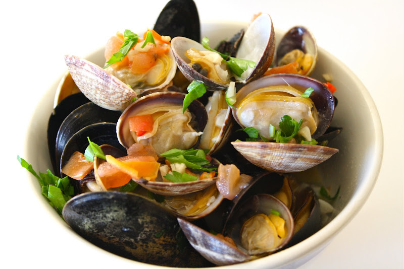 Steamed Clams and Mussels