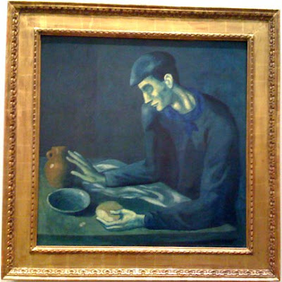 picasso blind man