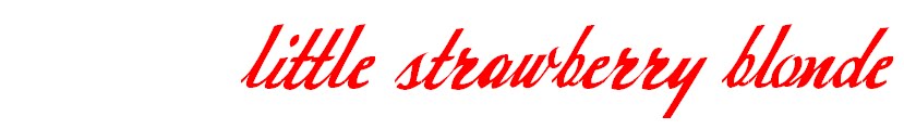 littlestrawberryblonde