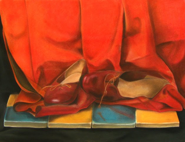 Grace Shin, Pastel on paper, 09-05-2009