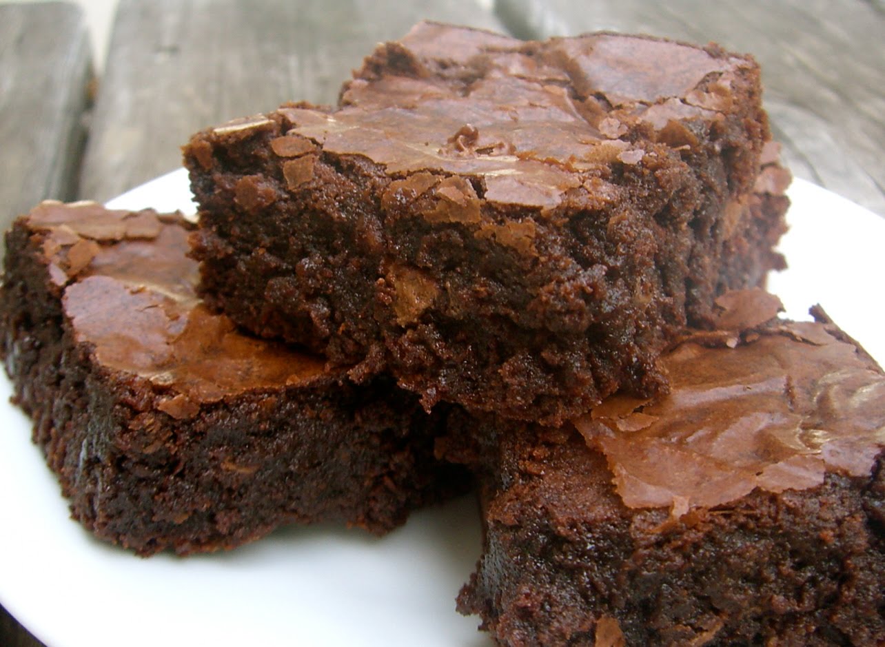 Triple Chocolate Fudge Brownies Lauren's Latest