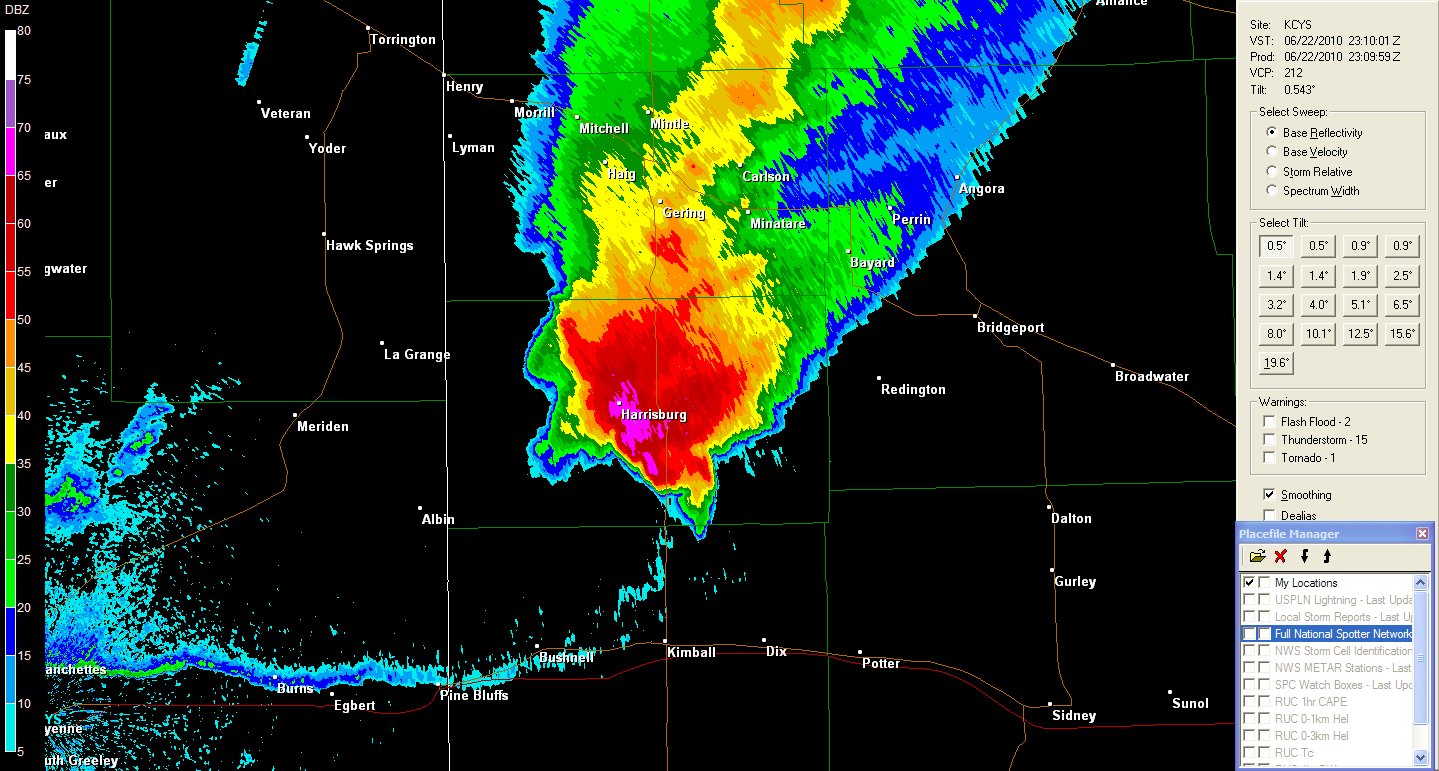 The Original Weather Blog Tornadic Supercell in Nebraska Panhandle