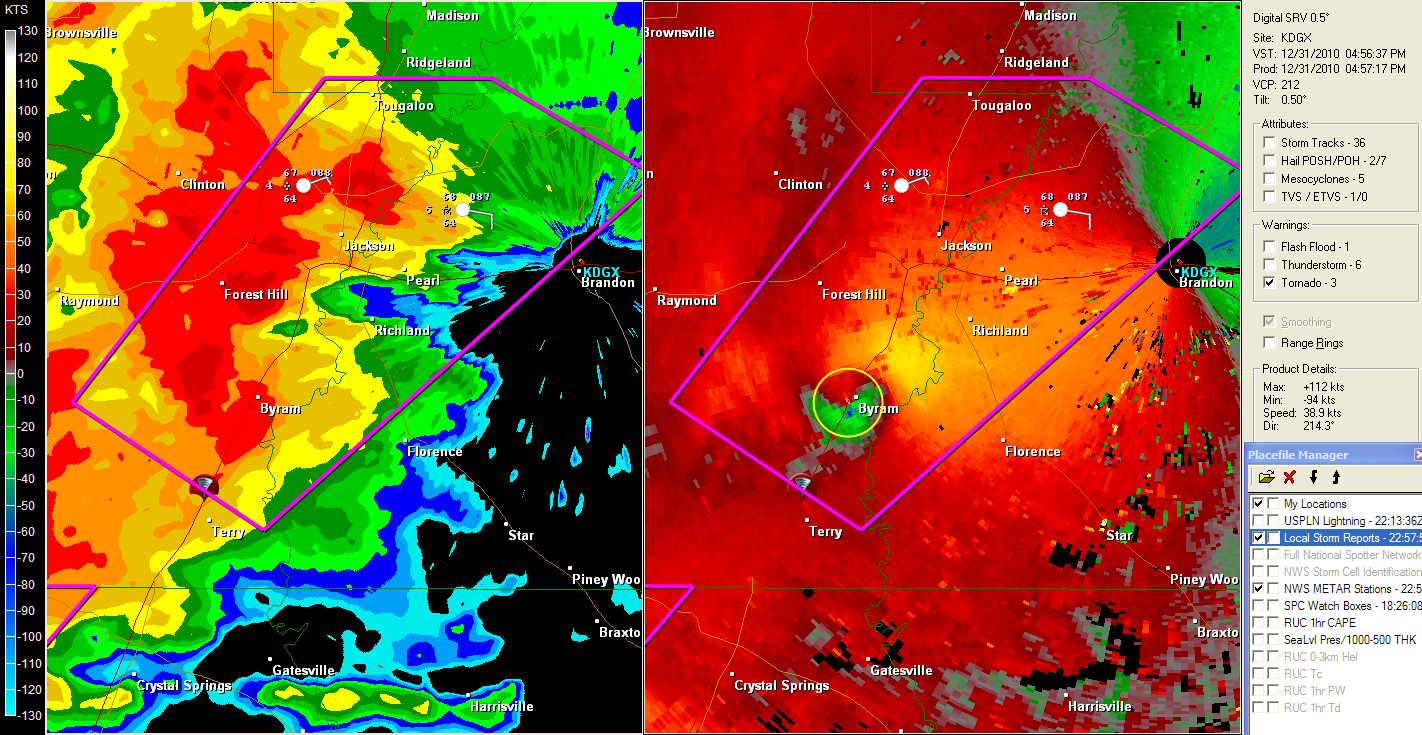 The Original Weather Blog More on Jackson, MS Area Tornadoes of New