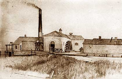 Насосная сырьевая база Сольпрома в Саках, 20-е годы XX века