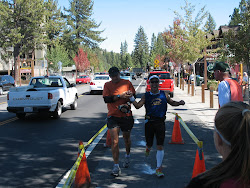 Day 2 of the Tahoe Triple marathon