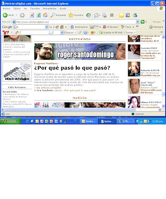 La entrevista en NoticieroDigital…