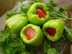 ZEYTİNYAĞLI BİBER DOLMASI