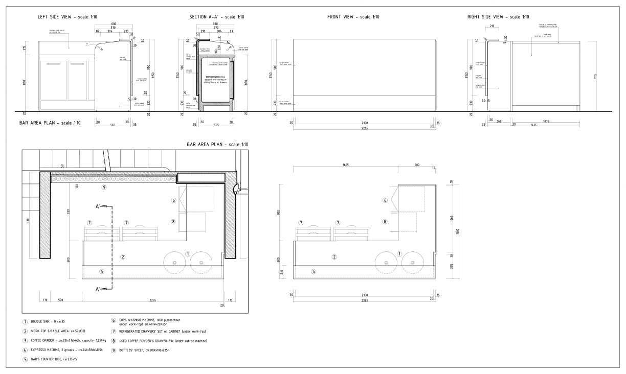 lo importante está en el interior: OLIVOMARE _DISEÑO DE UN RESTAURANTE