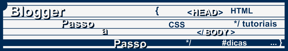 Blogger passo a passo