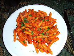 Vegetarian Pasta in Rome, Italy