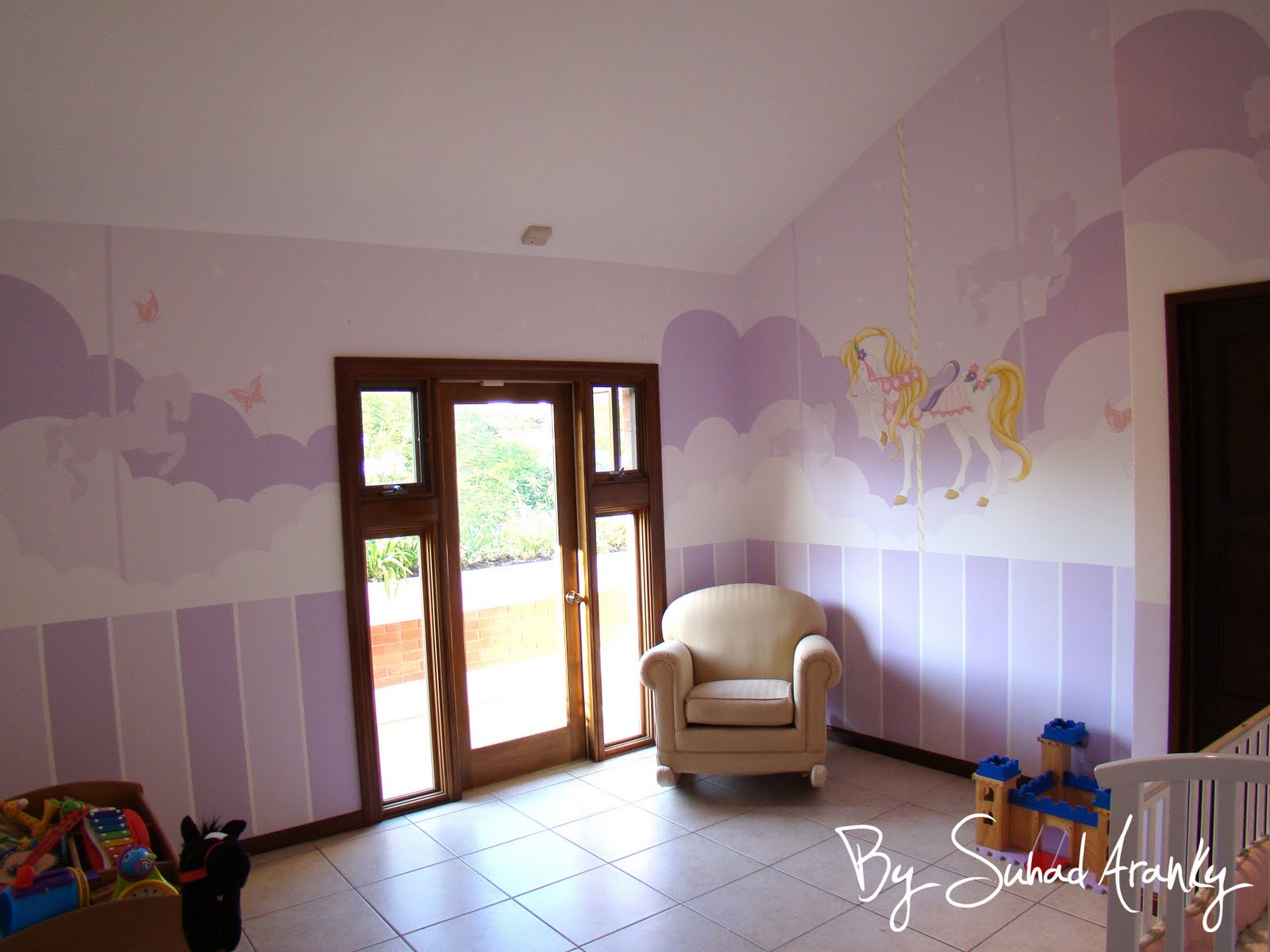 Murales en Dormitorios