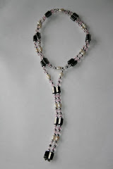 Magnetic Hematite and freshwater pearls