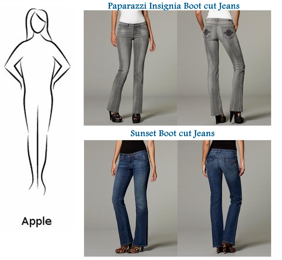 best jeans apple shape