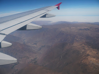 Mountains from the air