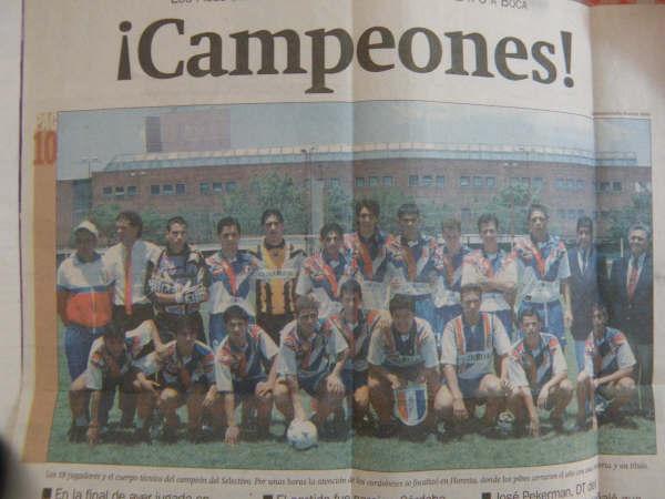 SELECCION DE CORDOBA 1996