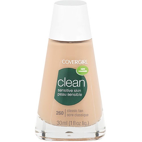 PB and J Apparel Covergirl Clean liquid foundation for sensitive skin