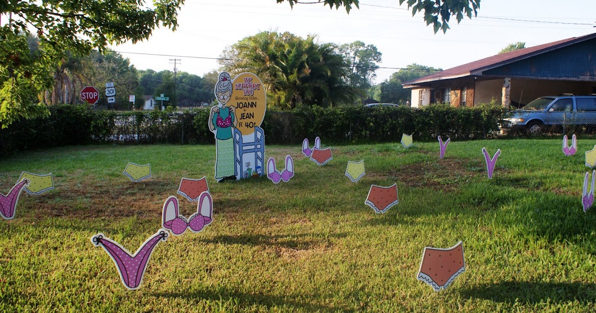 *BIRTHDAY YARD FLOCKING & DECORATIONS* TAMPA, FL CALL TODAY 813777